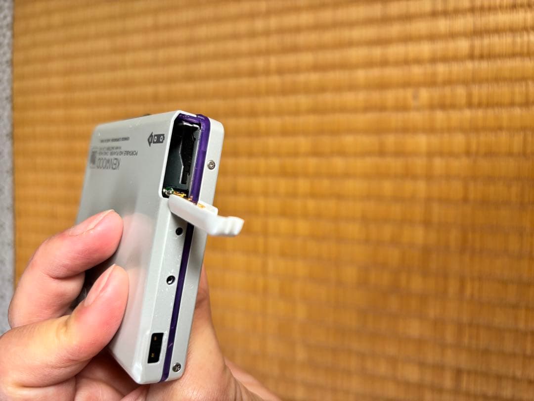 KENWOOD　MDプレーヤー/パナソニック　カセットプレーヤー