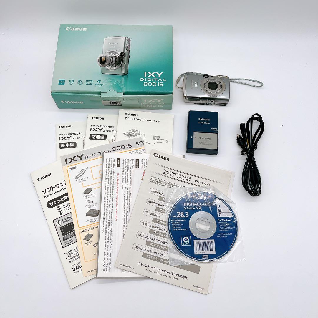 Canon IXY DIGITAL 800IS オールド コンデジ 箱