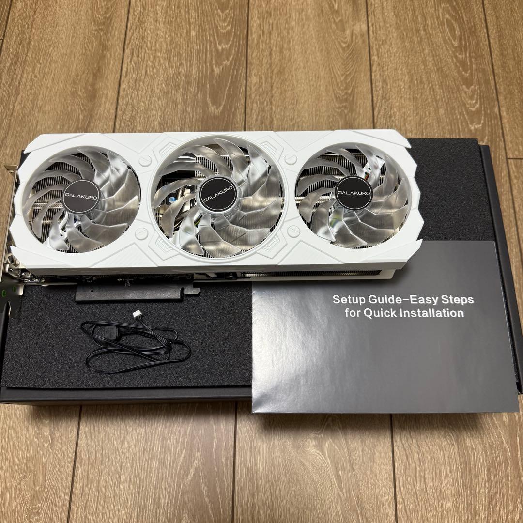 玄人志向 RTX4070 GK-RTX4070-E12GB/WHITE/TP