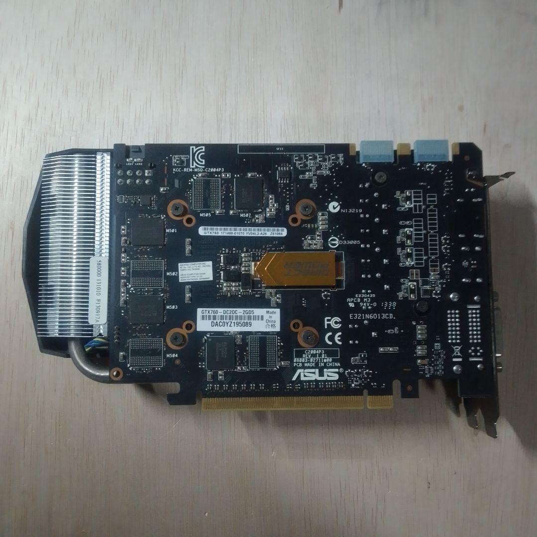 ASUS グラフィックボード デュアルファン