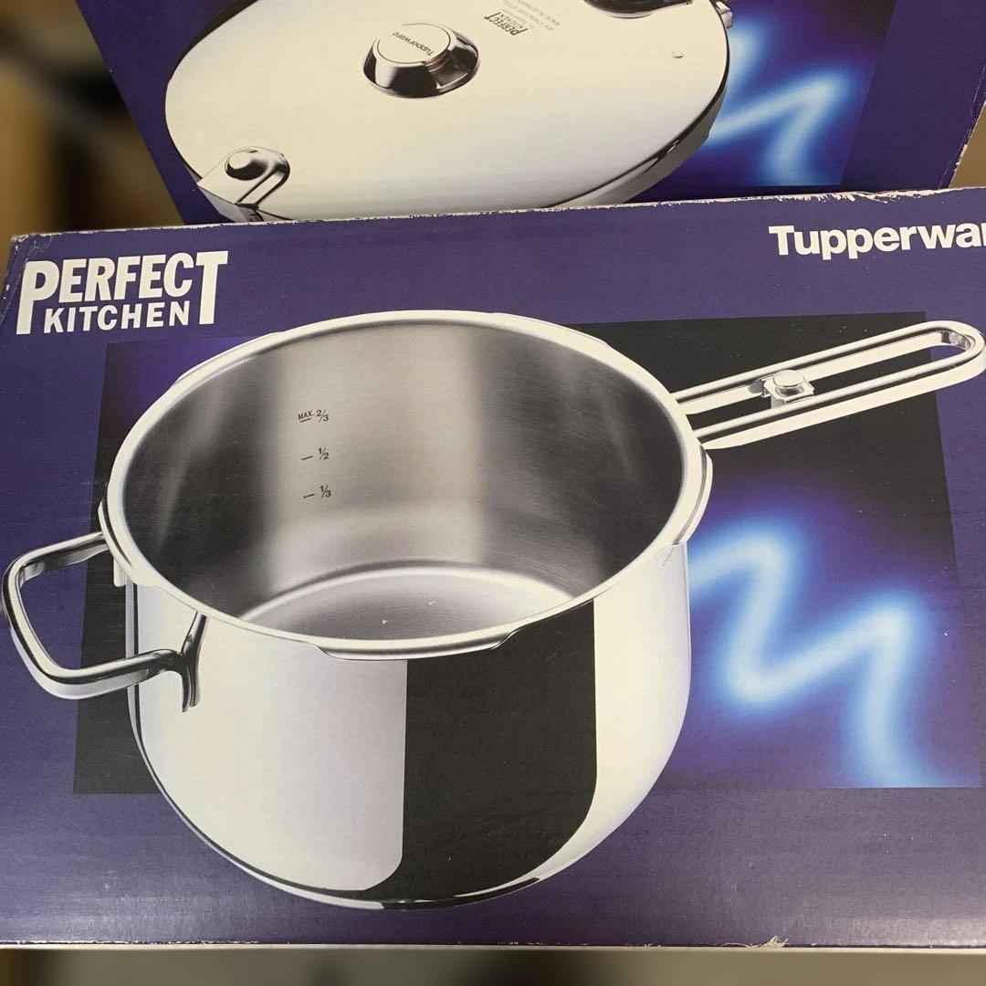 Tupperware パーフェクトキッチン 圧力鍋　５Ｌ　取扱説明書付き