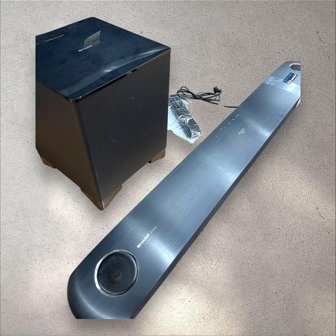 SHARP　シアターバーシステム　フロントスピーカー　サブウーハー　153