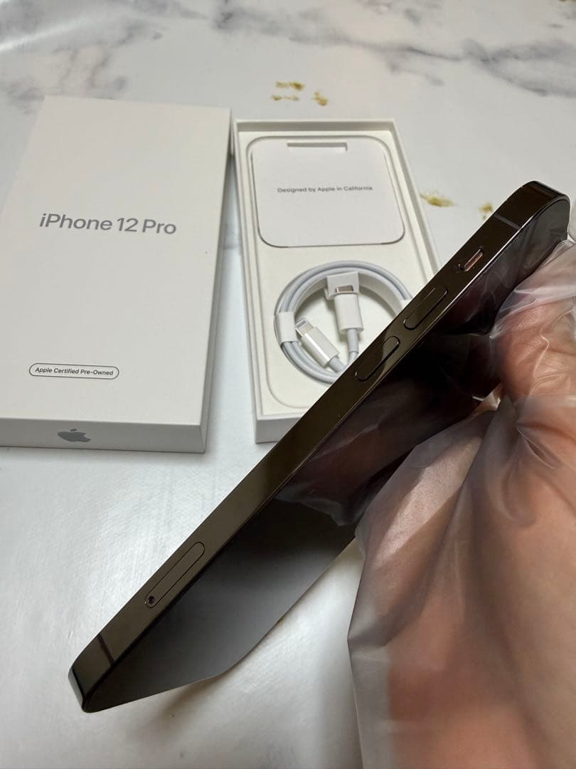 【極美品】iPhone12Pro 128GB SIMフリー　グラファイト