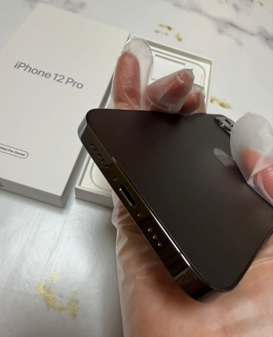 【極美品】iPhone12Pro 128GB SIMフリー　グラファイト