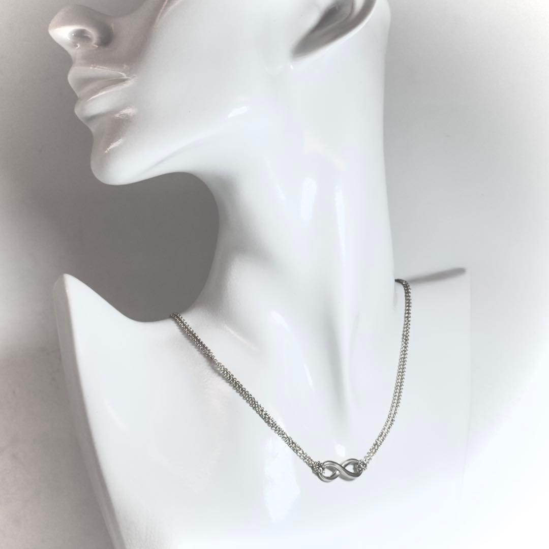 TIFFANY＆Co. ティファニー インフィニティ ネックレス シルバー AG