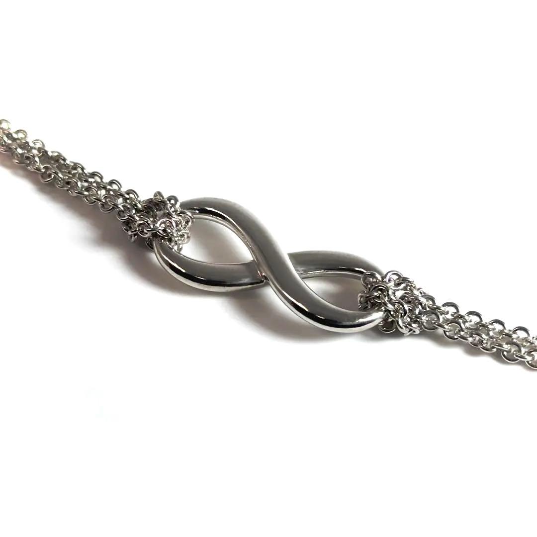 TIFFANY＆Co. ティファニー インフィニティ ネックレス シルバー AG