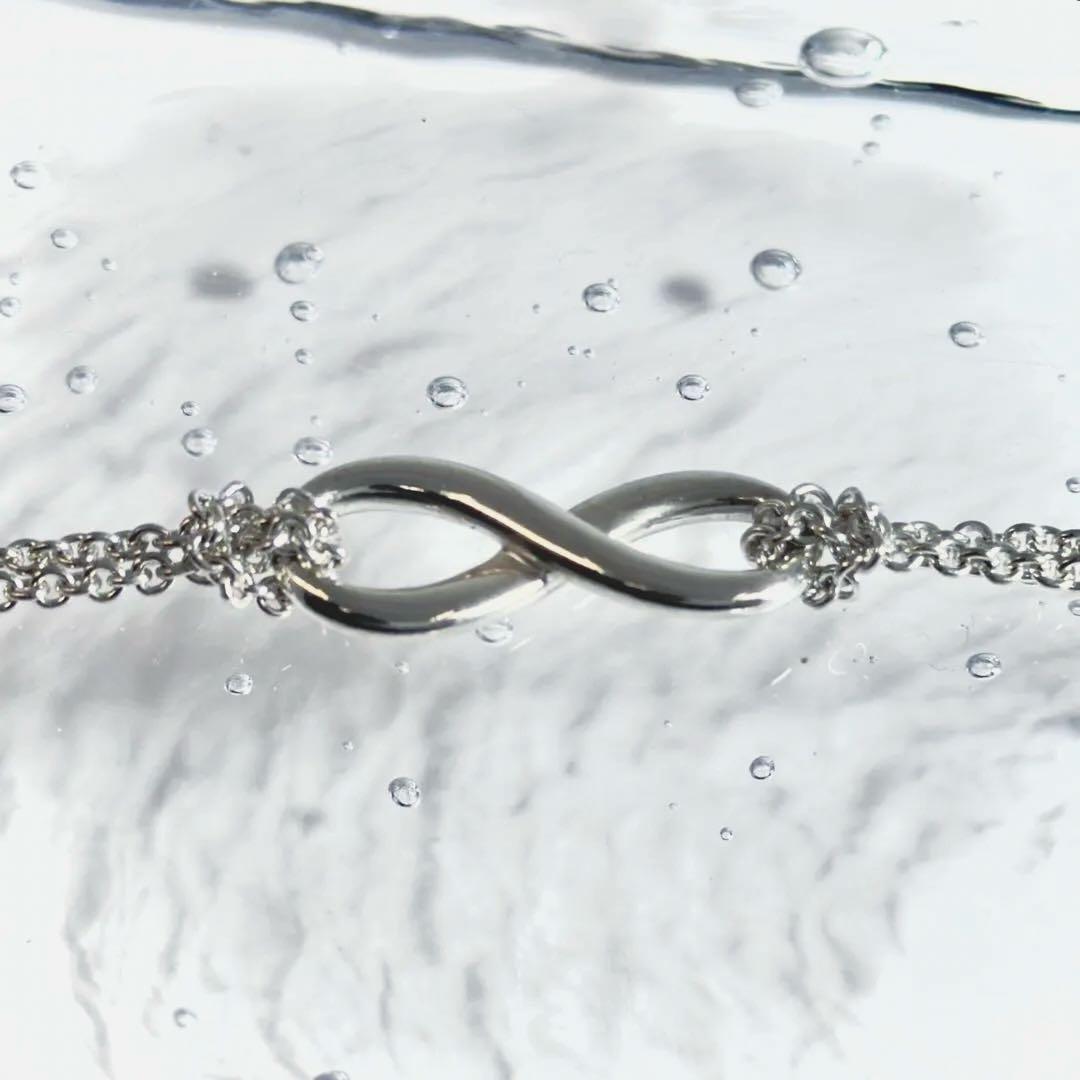 TIFFANY＆Co. ティファニー インフィニティ ネックレス シルバー AG
