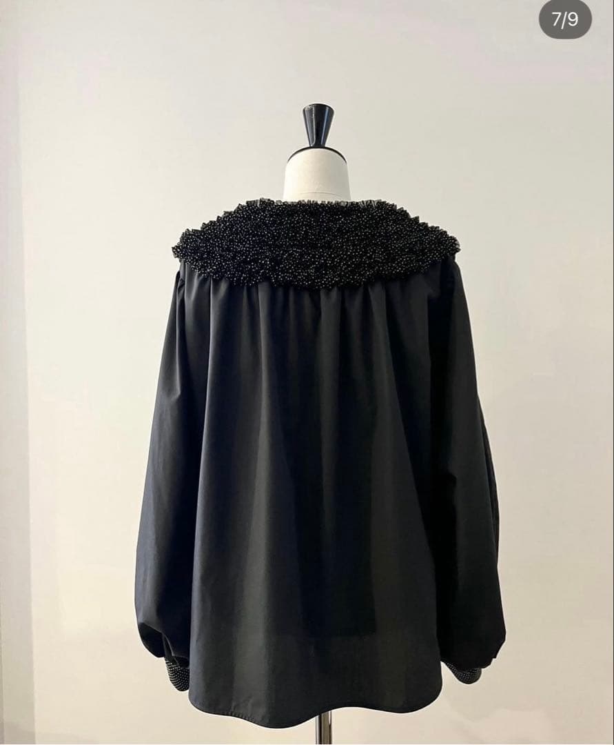 rosymonster ドットミニフリルブラウス　ロージーモンスター