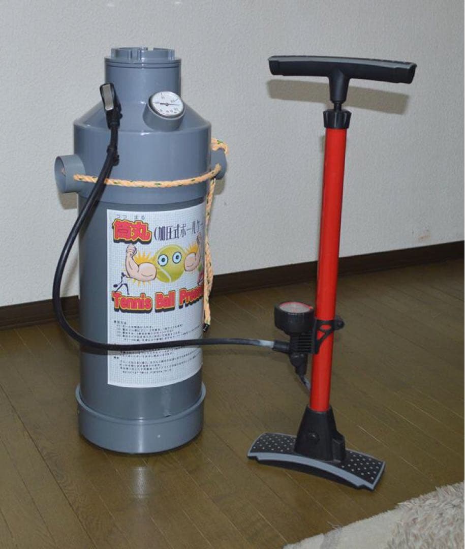 筒丸60(テニスボール加圧・再生ホルダー)a