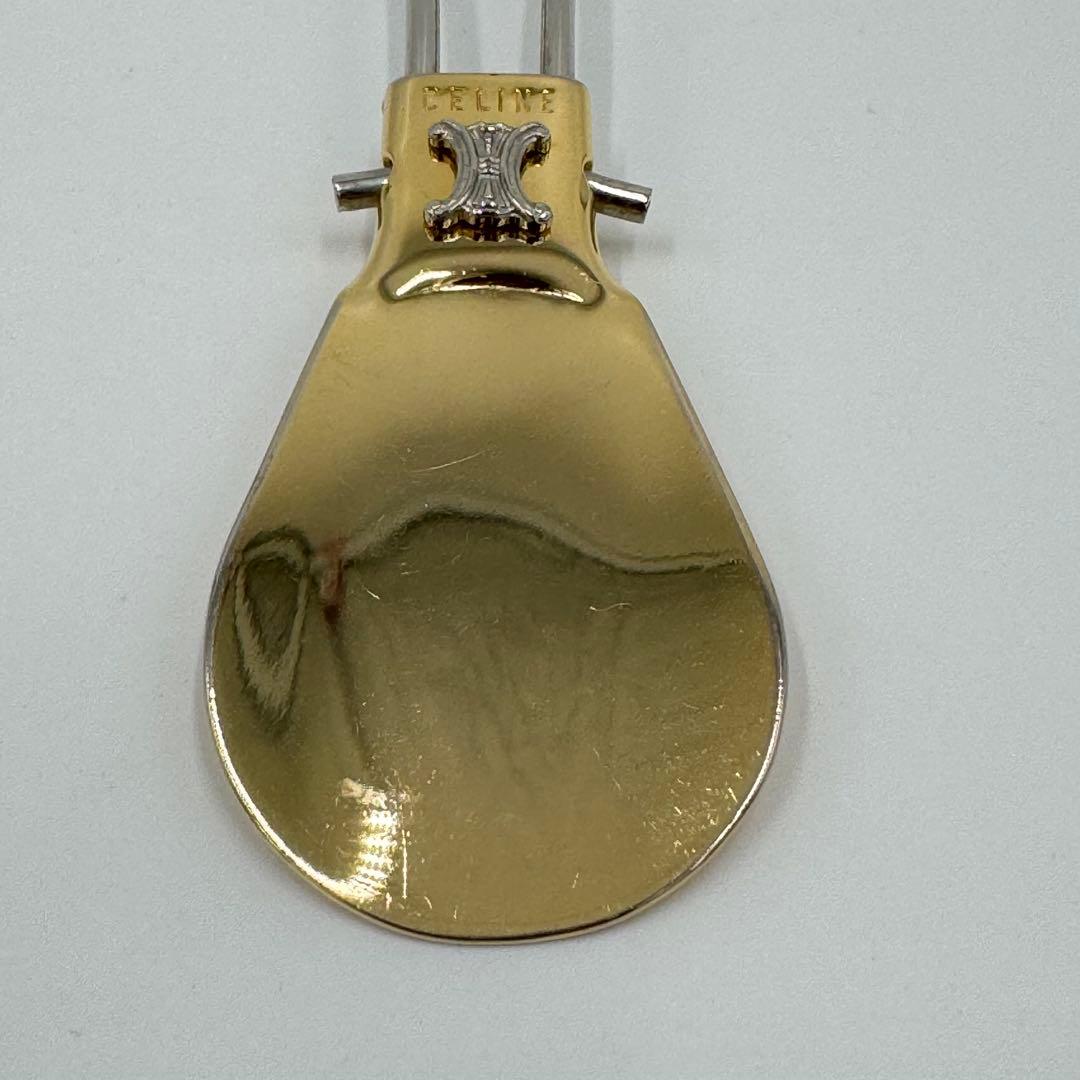 CELINE セリーヌ トリオンフ ゴールド 折りたたみ シューホーン 靴べら