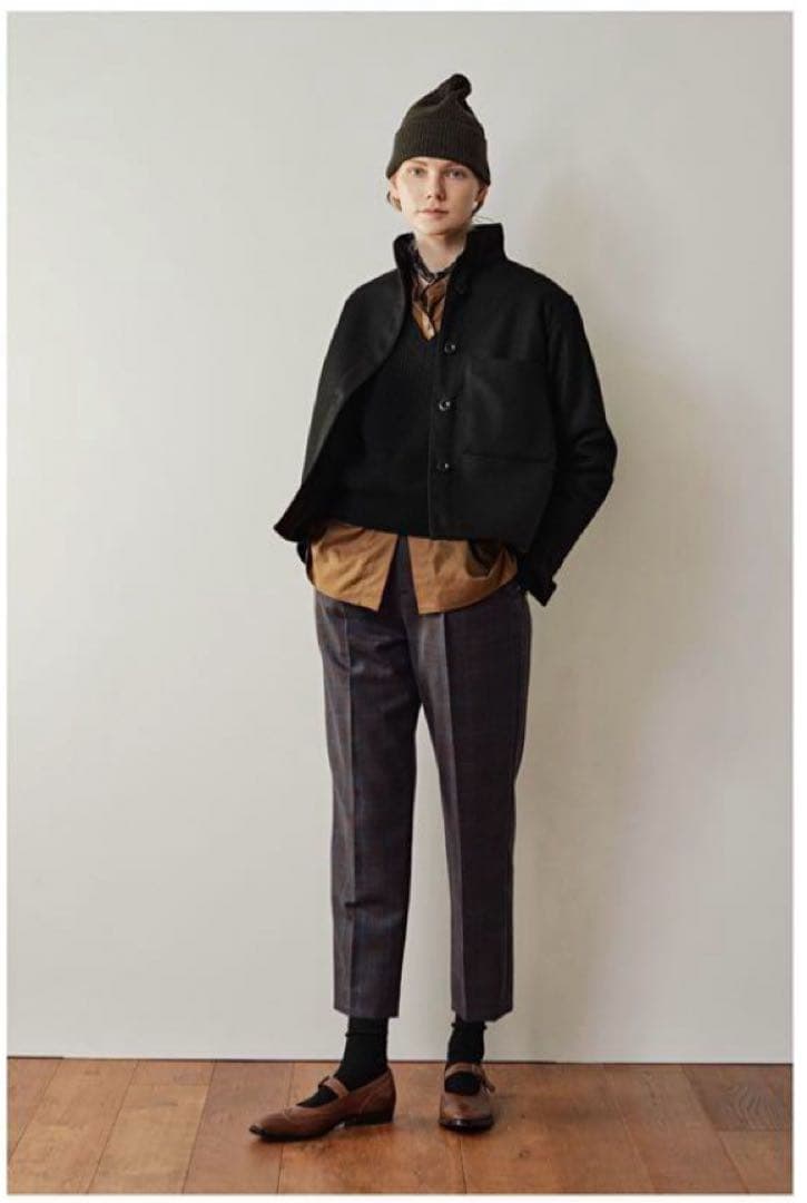 ✨美品✨マーガレットハウエル Lovat社ウールトラウザー チェック Ⅱ M