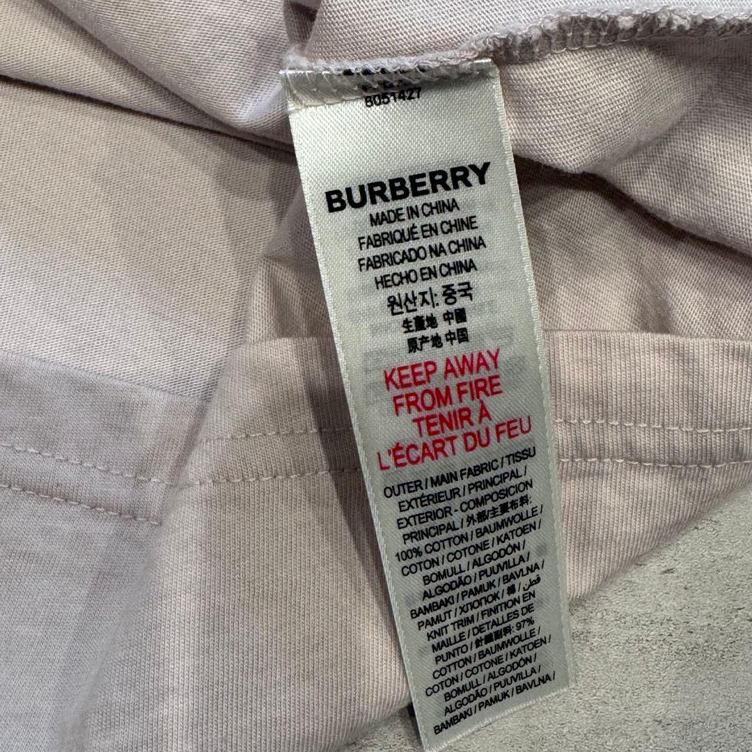 BURBERRY ピンクベージュ Tシャツ 14Y