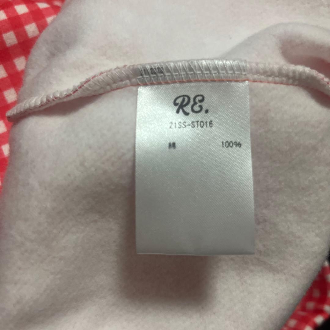 本日限りのお値下げ【新品】RE. アールイードット 仲里依紗 ギンガムチェック