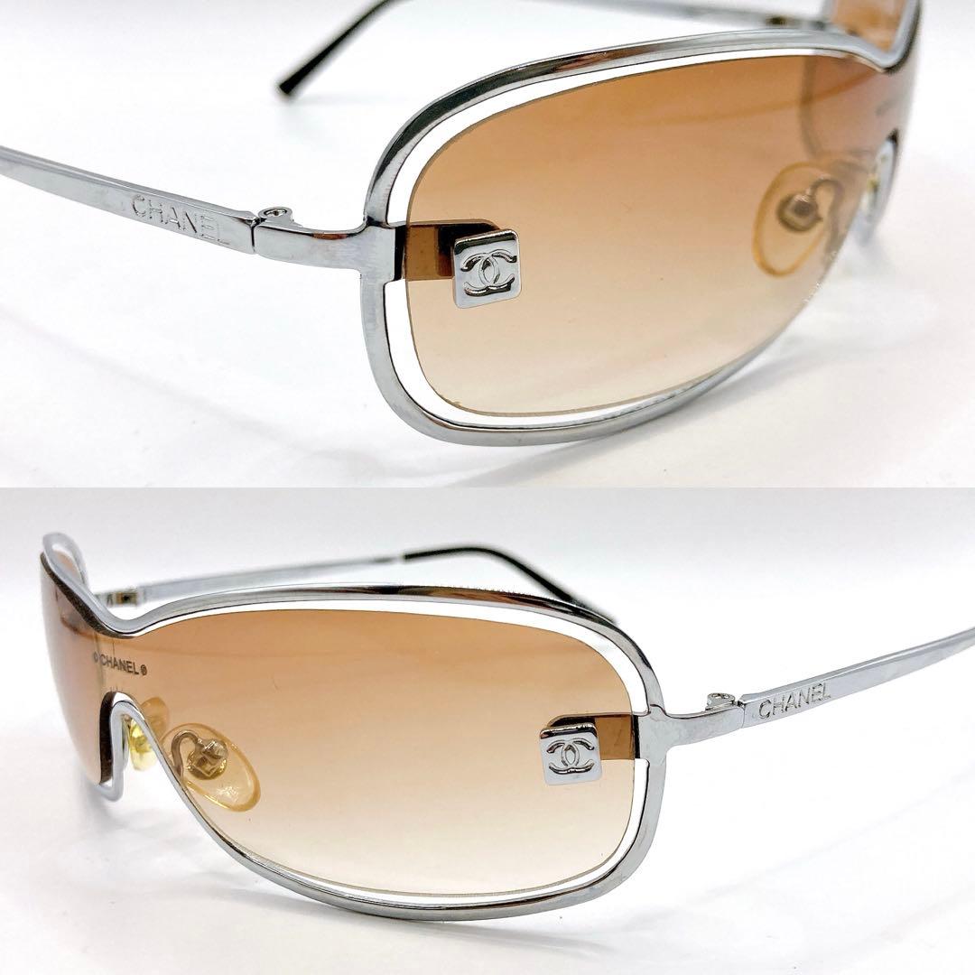 極美品✨CHANEL シャネル サングラス ココマーク 度なし ケース付き