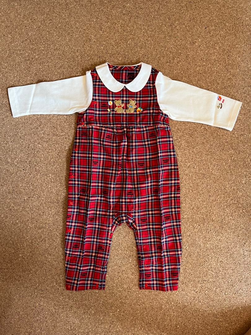 ⭐︎お値下げ⭐︎【現行品】【新品】ミキハウス カバーオール 80cm