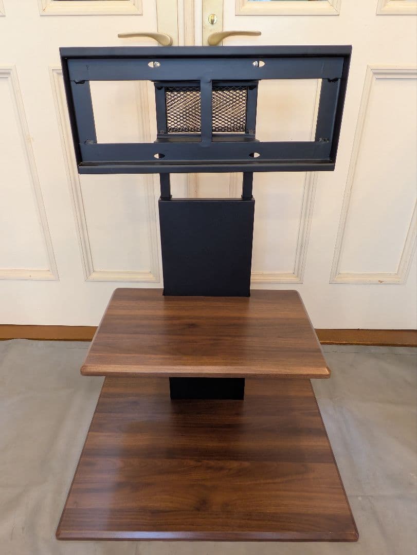 ニトリ壁寄せ角度スイングタイプスタンド式テレビ台 2段収納　３２ー５５インチ対応