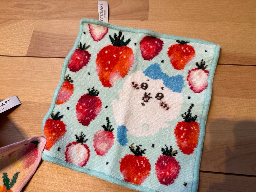 美品★FEILERフェイラー★ハンカチ ちいかわ ハチワレ うさぎセット