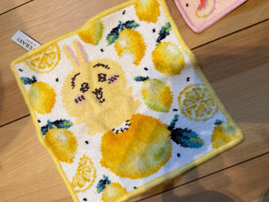 美品★FEILERフェイラー★ハンカチ ちいかわ ハチワレ うさぎセット
