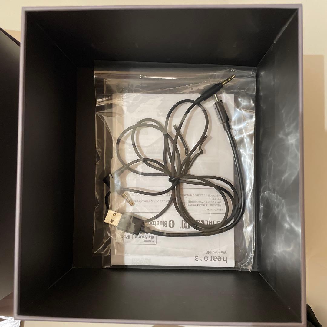 SONY WH-H910N ワイヤレスヘッドホン ブラック