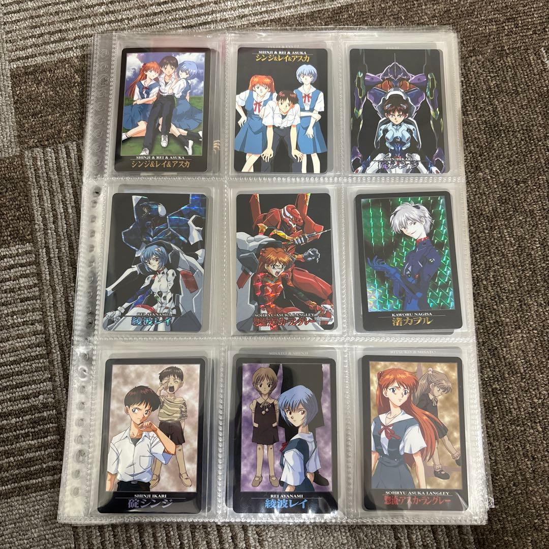CBS 新世紀エヴァンゲリオン・カードダス　第1弾・第2弾、108種