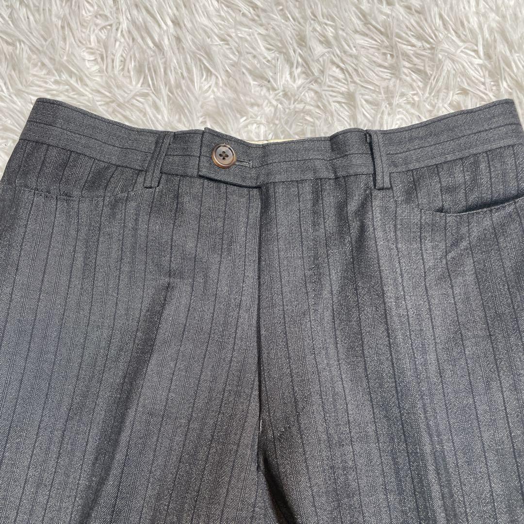 ポールスミスコレクション　REDA セットアップ　スーツ　グレー　ストライプ　M