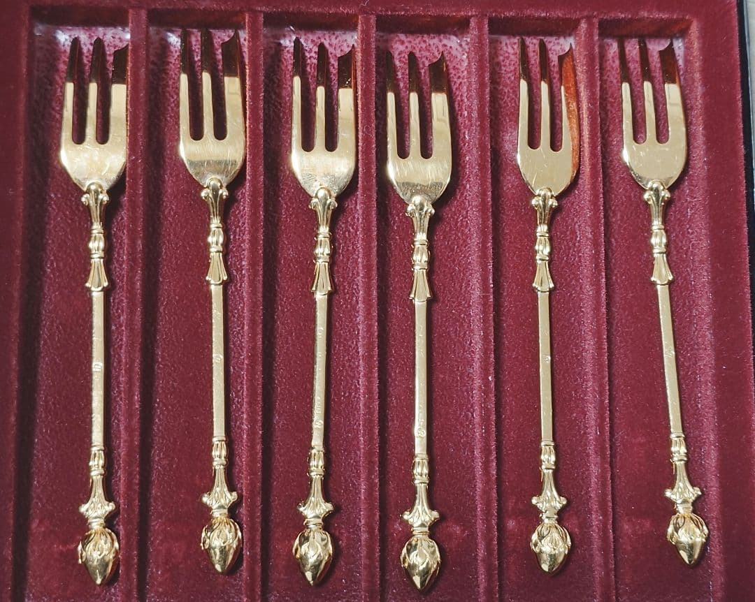 CHRISTOPH WIDMAN フォーク セット ゴールド デコルクラシック