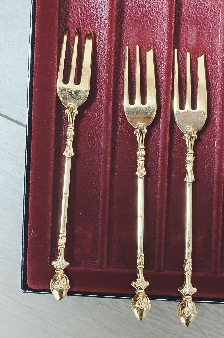 CHRISTOPH WIDMAN フォーク セット ゴールド デコルクラシック