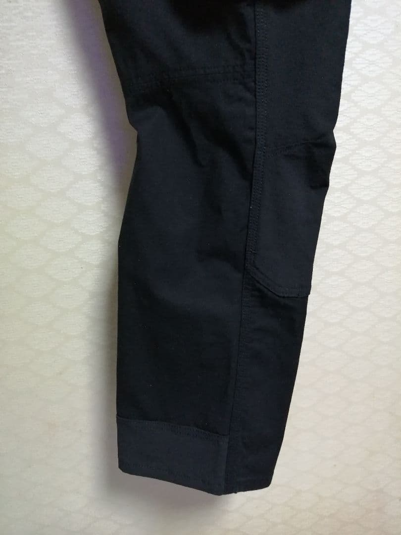 (4165)カーハートsteelカーゴ　ワークパンツ　ブラック　極美品