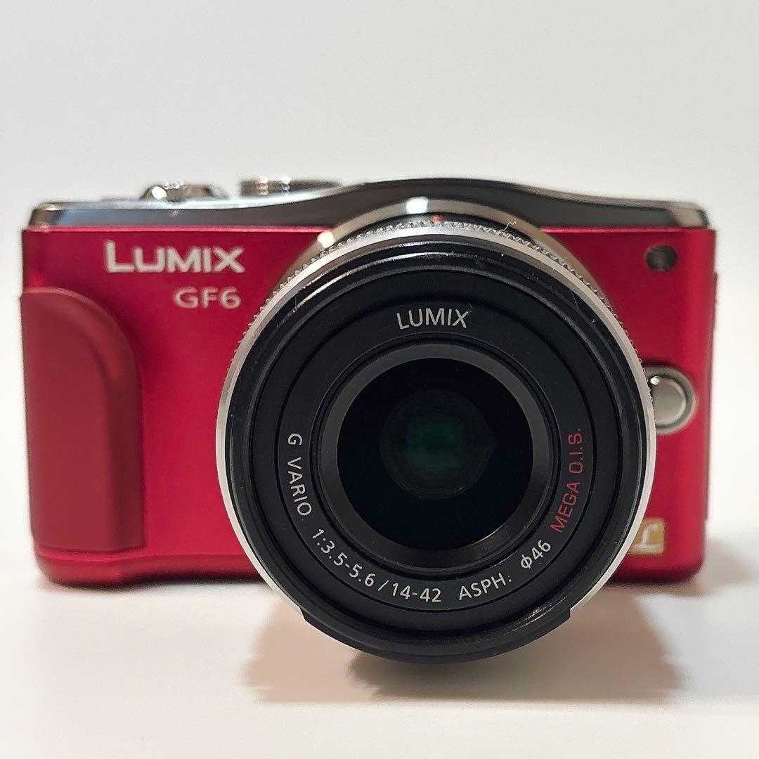 ✨美品✨ パナソニック LUMIXG ミラーレス一眼 DMC-GF6W デジカメ