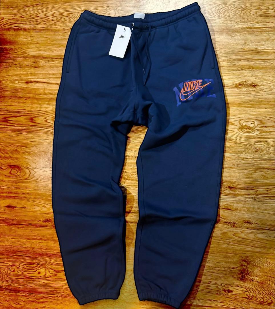 【新品未使用】NIKE セットアップ 裏起毛 スエットトレーナーパンツL