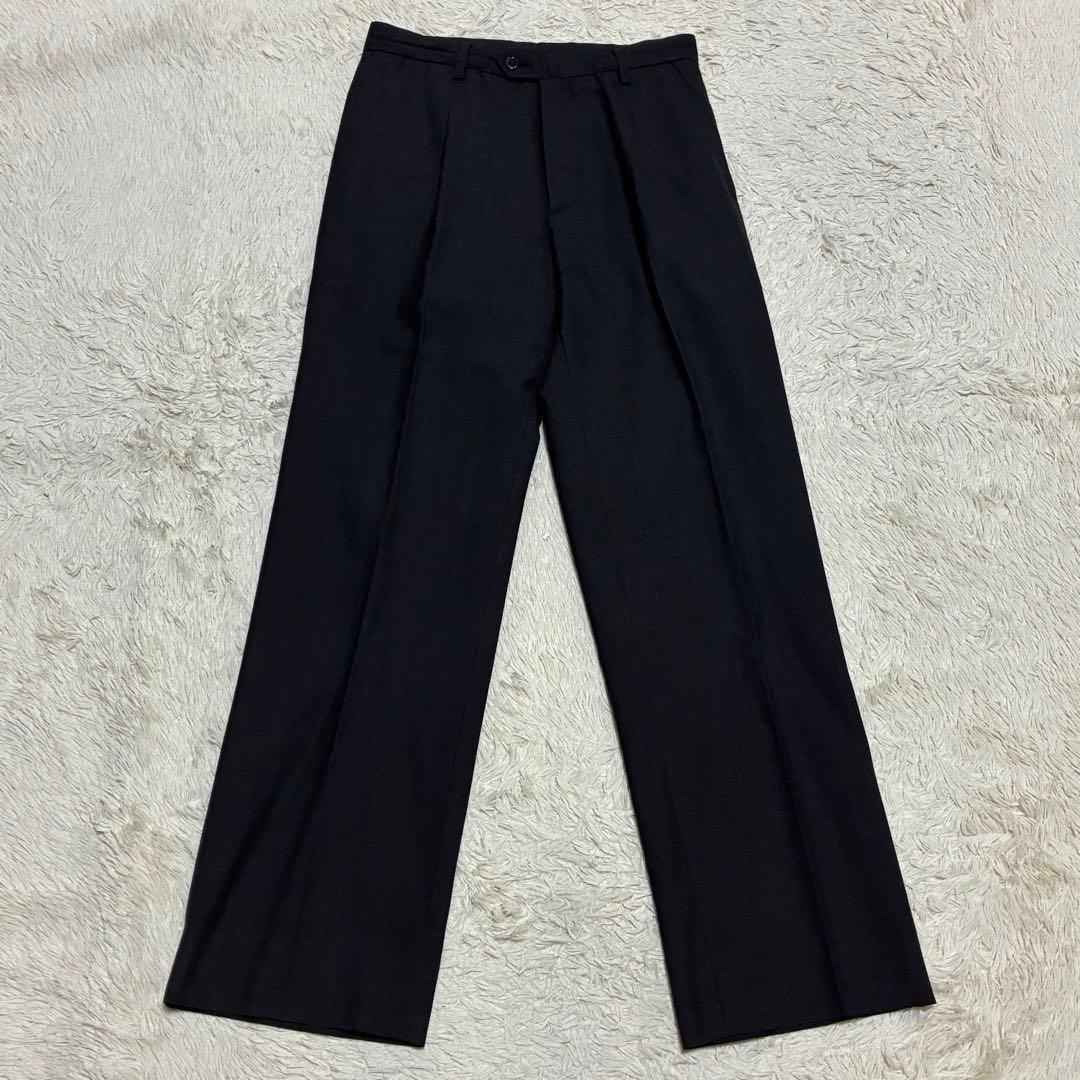 90's フランス製 agnes b. homme 1タック スラックス グレー