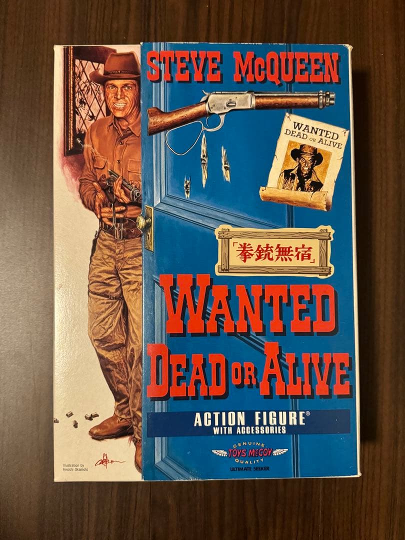 りゅう　トイズマッコイ　スティーブマックイーン　フィギュア　拳銃無宿