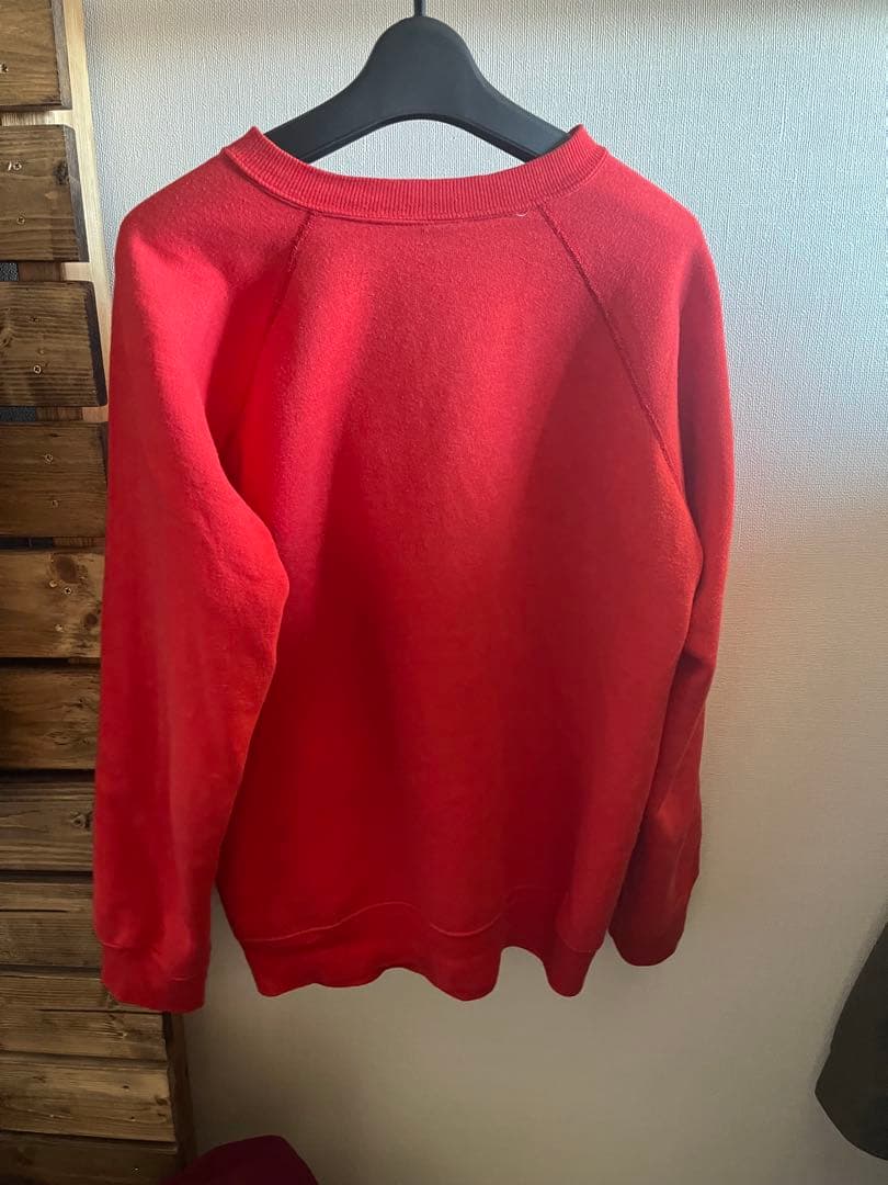 Champion80s レッドスウェット M
