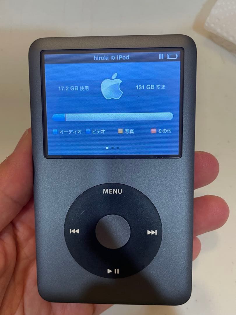 【美品】iPod classic クラシック160GB ジャンク品
