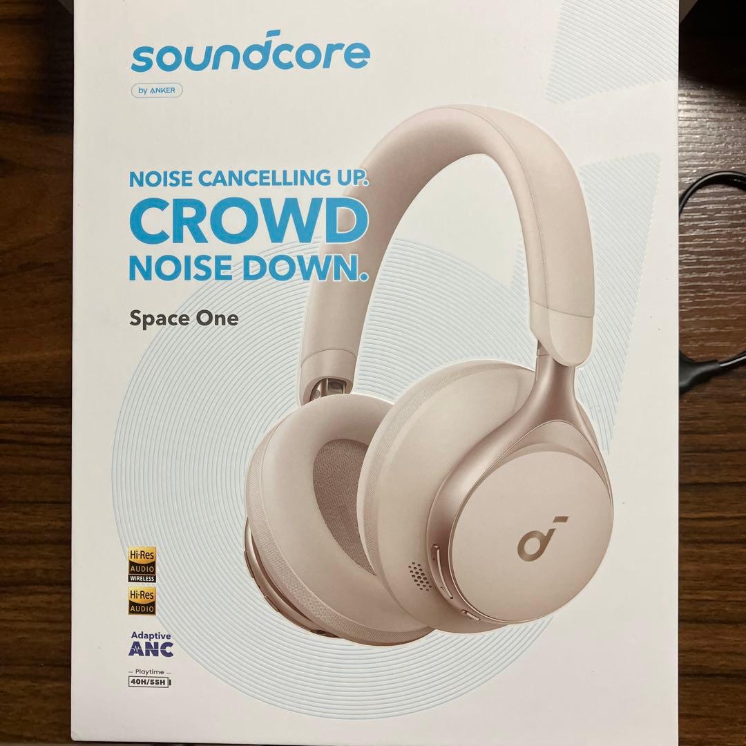 【新品未使用】soundcore Space One ワイヤレスヘッドホン