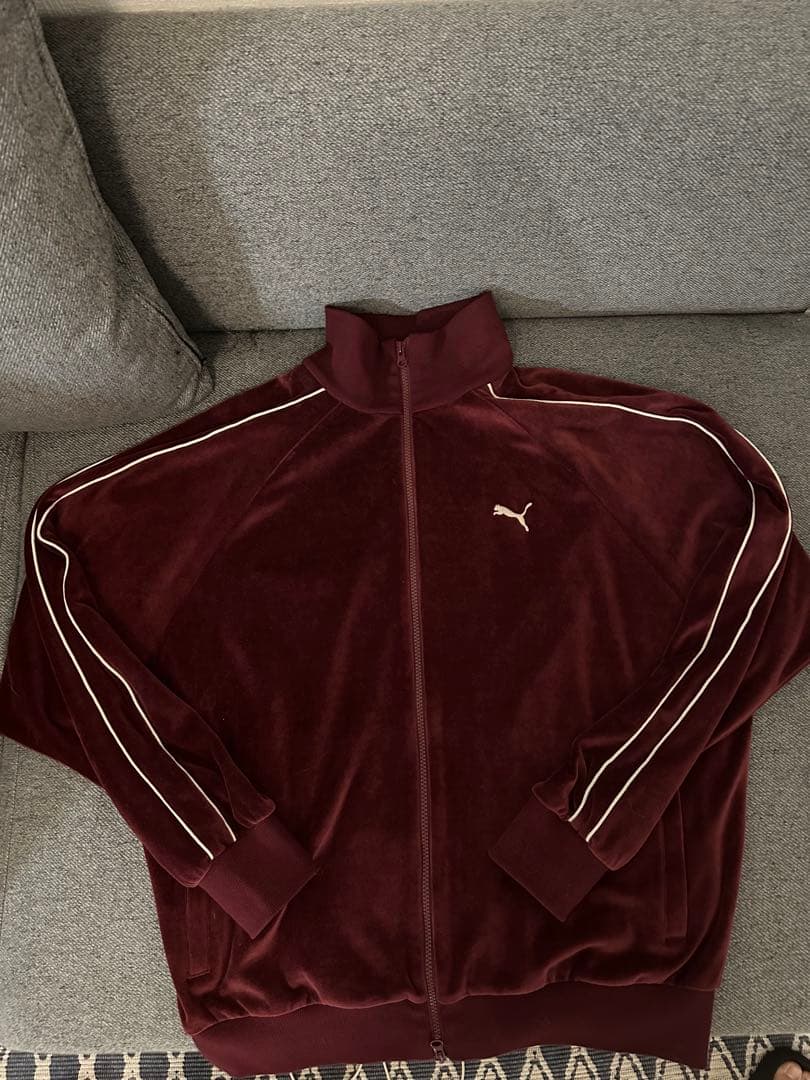 PUMA ベロアジャケット　別注 Velour Track Jacket