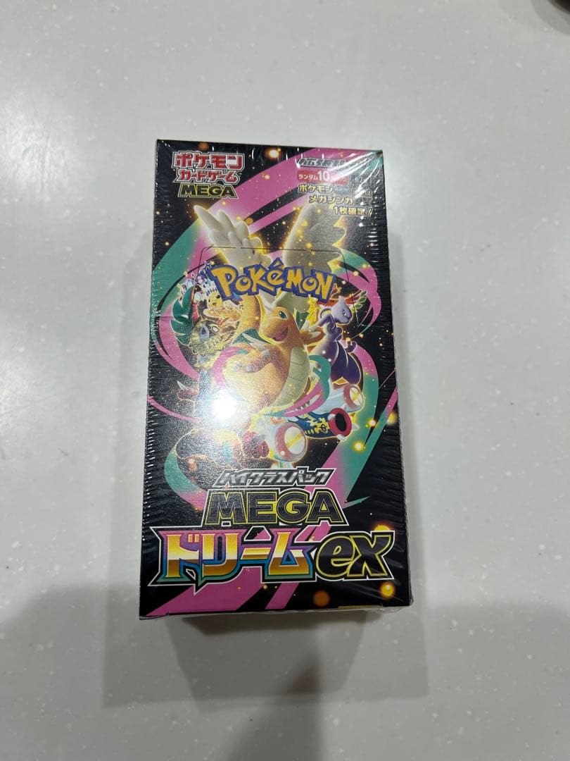 【シュリンク付】ポケモンカードゲーム MEGAドリームex 1BOX　新品未開封