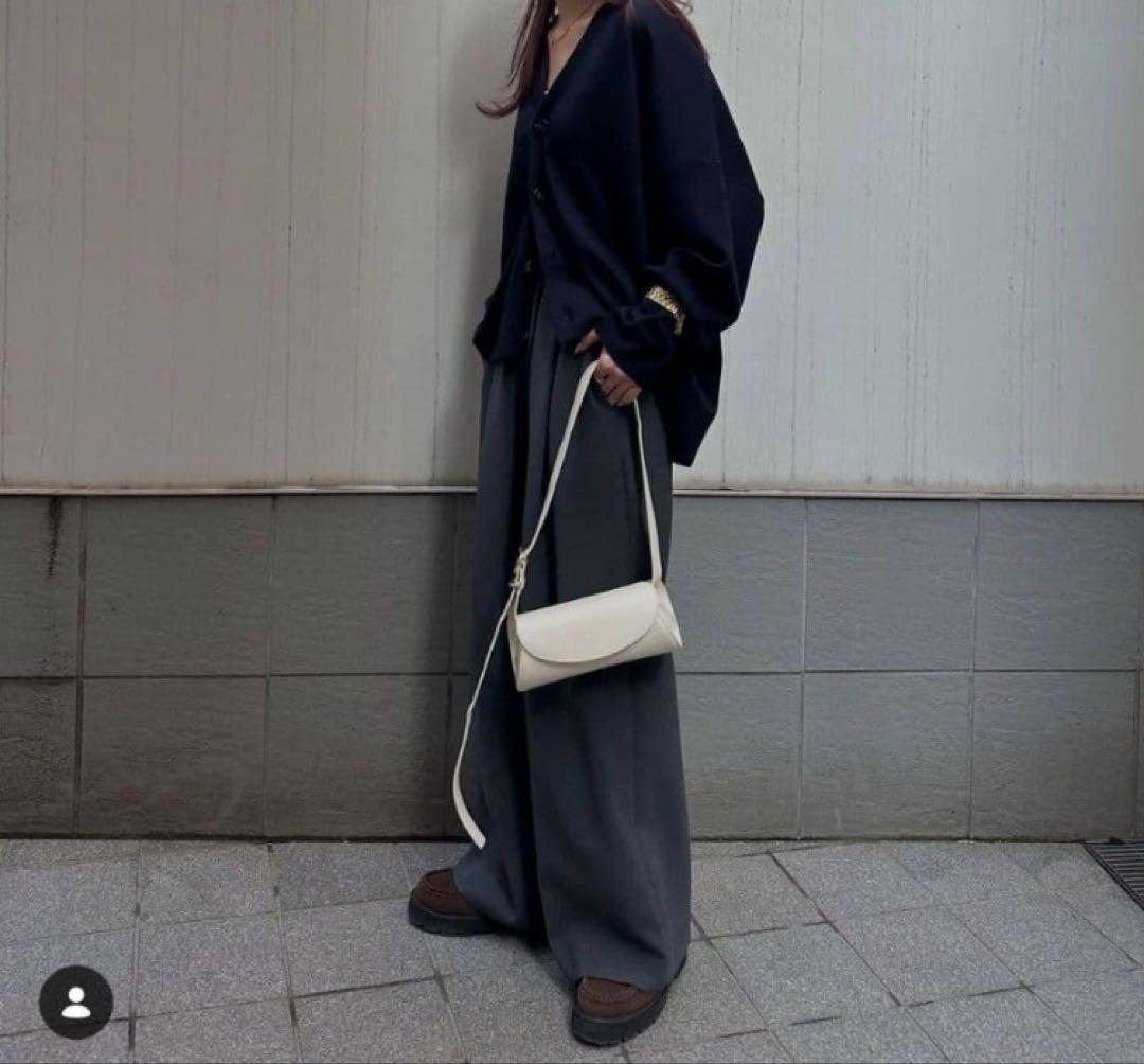 ドゥーズィエムクラス vネックカーディガン エンフォルド