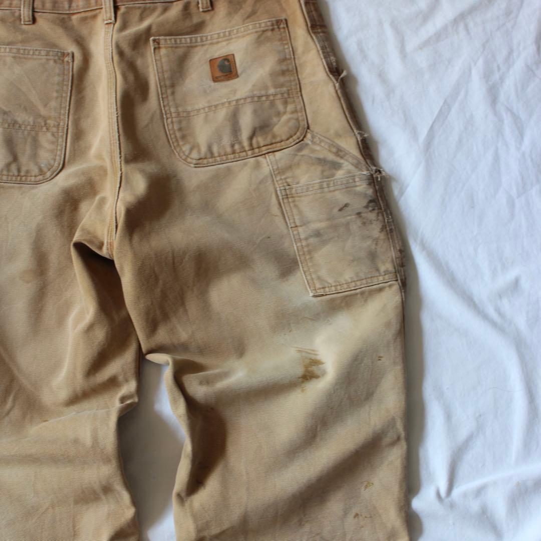 ［最高ペイント•一点者］Carhartt ペインターパンツ ダック ワーク 34