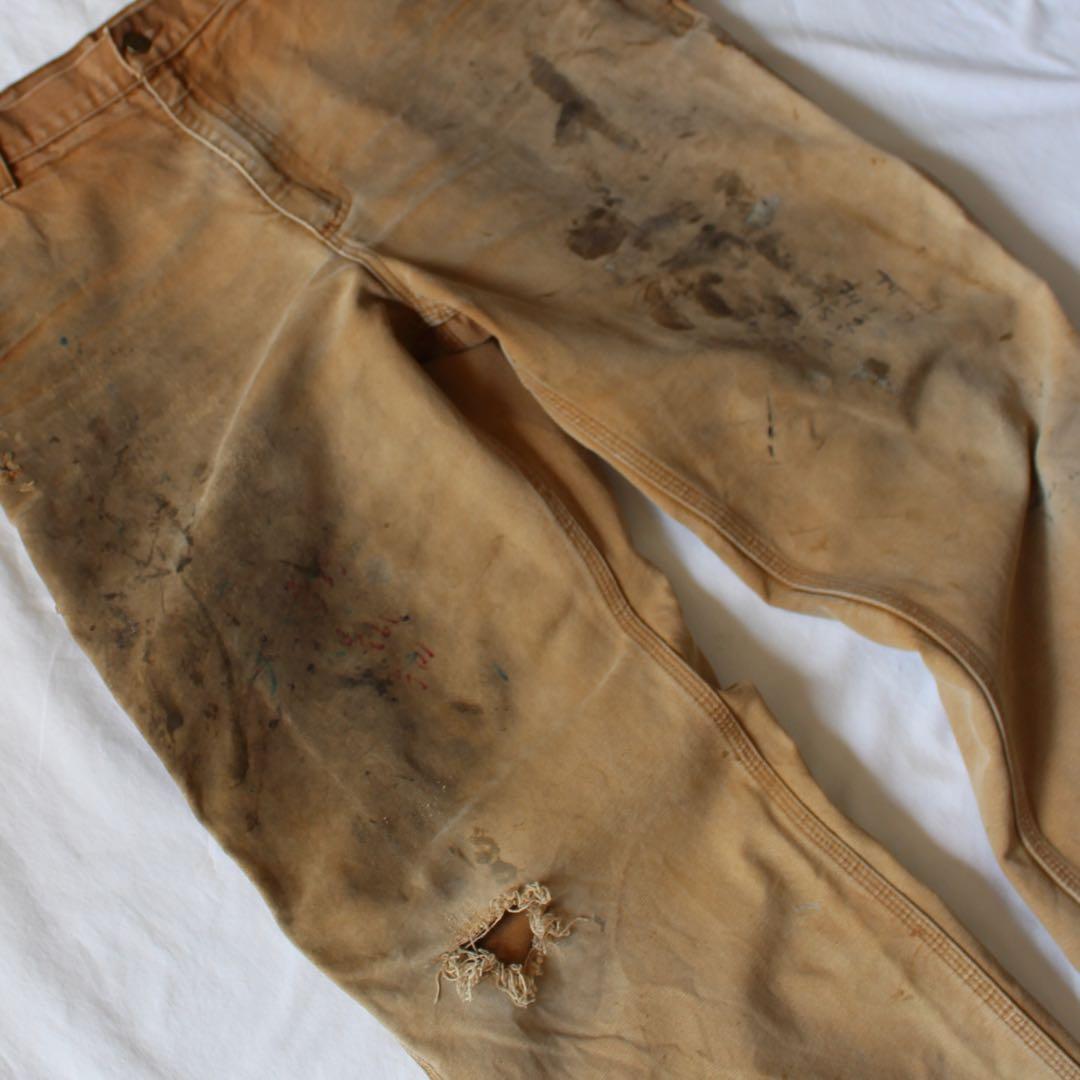 ［最高ペイント•一点者］Carhartt ペインターパンツ ダック ワーク 34