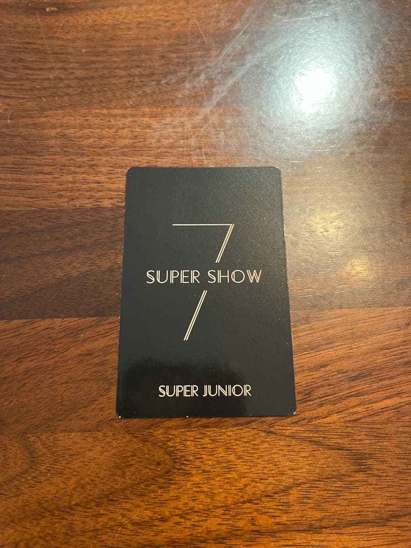 SUPER JUNIOR ウニョク　SS7 トレカ　スパショ7