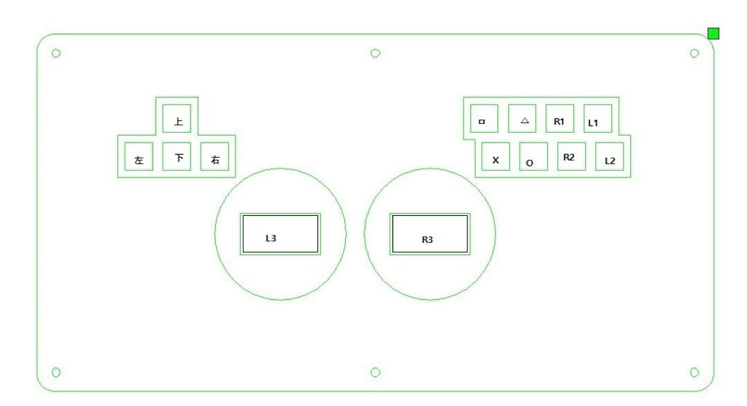 IST MALL キーボード型　レバーレスコントローラー