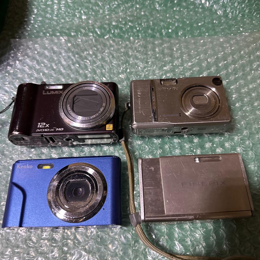 ジャンク　デジタルカメラ4台セット