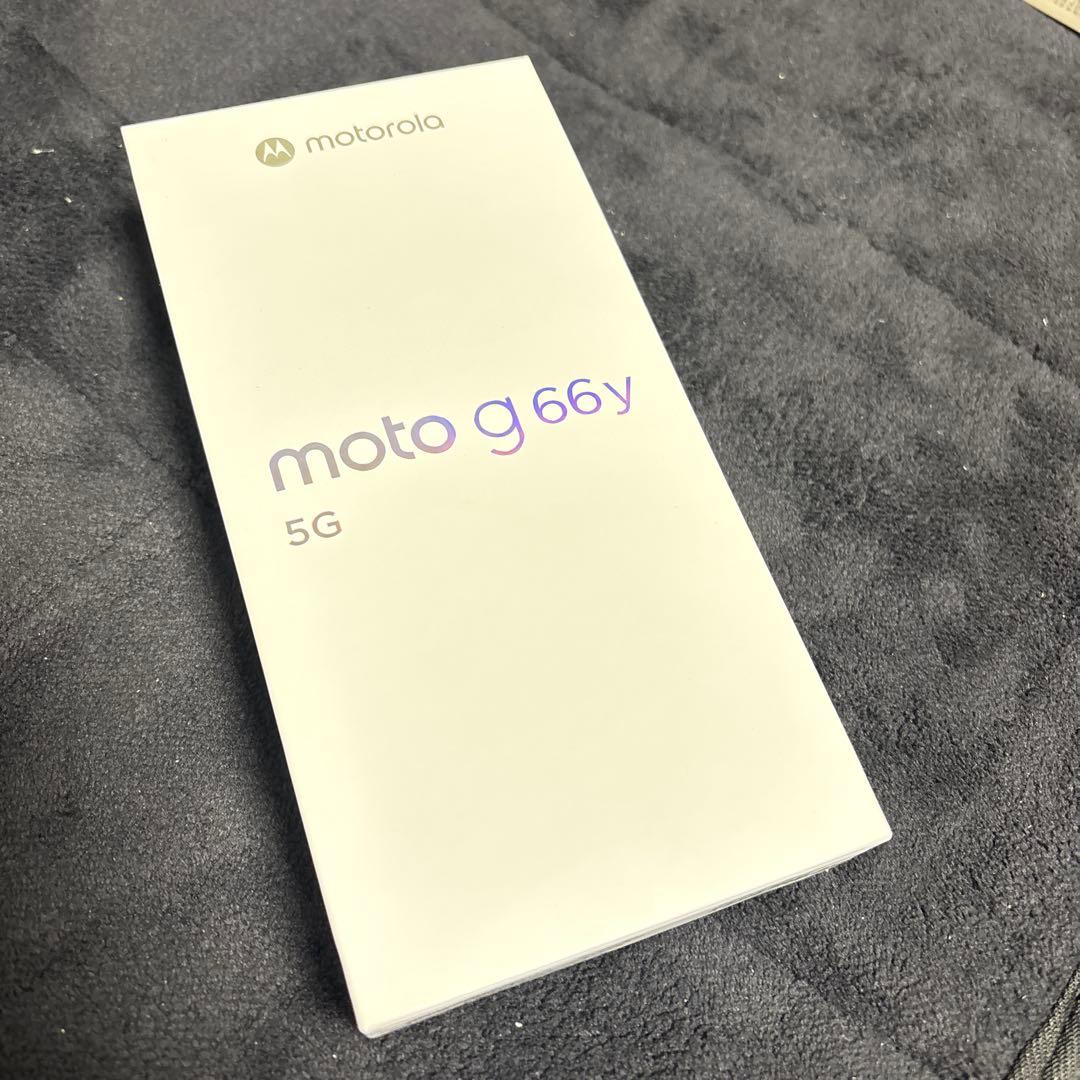 【新品未使用】Motorola moto g66y 5G ブラックオイスター