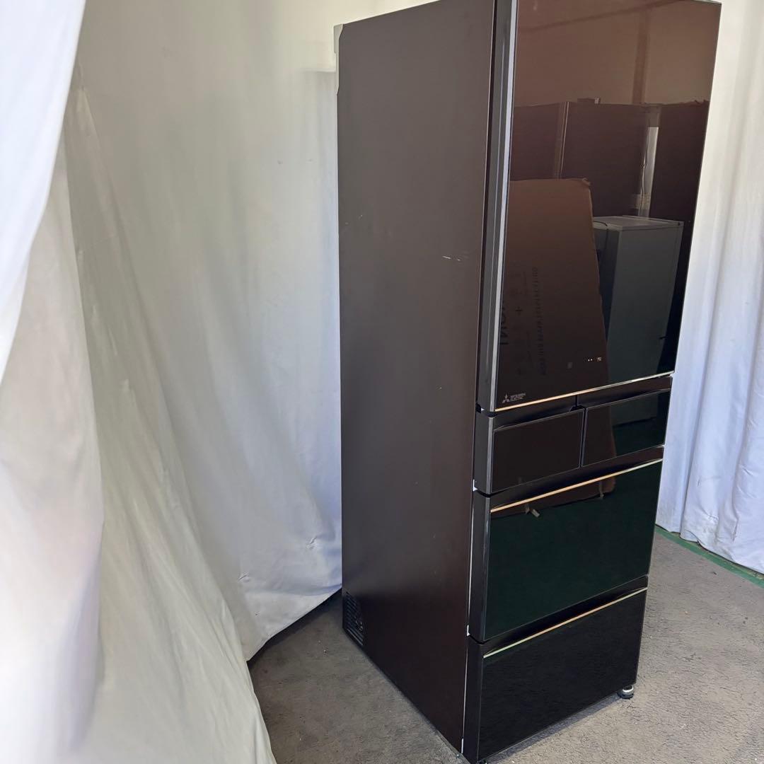 ★112　冷蔵庫　三菱　大型　400-500ℓ　綺麗　右開き　自動製氷　設置無料