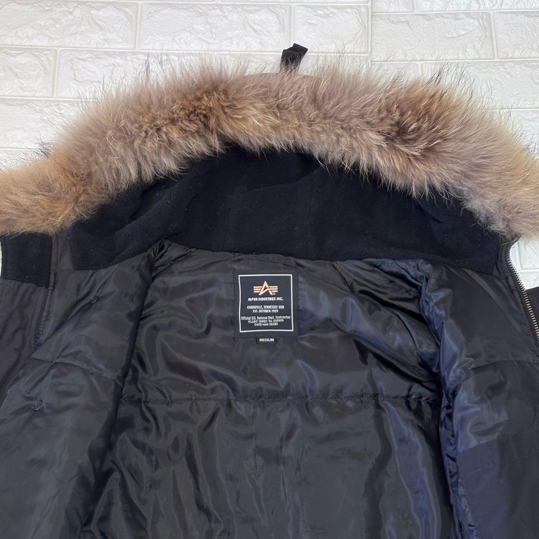 【超希少 非売品】 アルファインダストリーズ ★ N-3Bフライトジャケット M