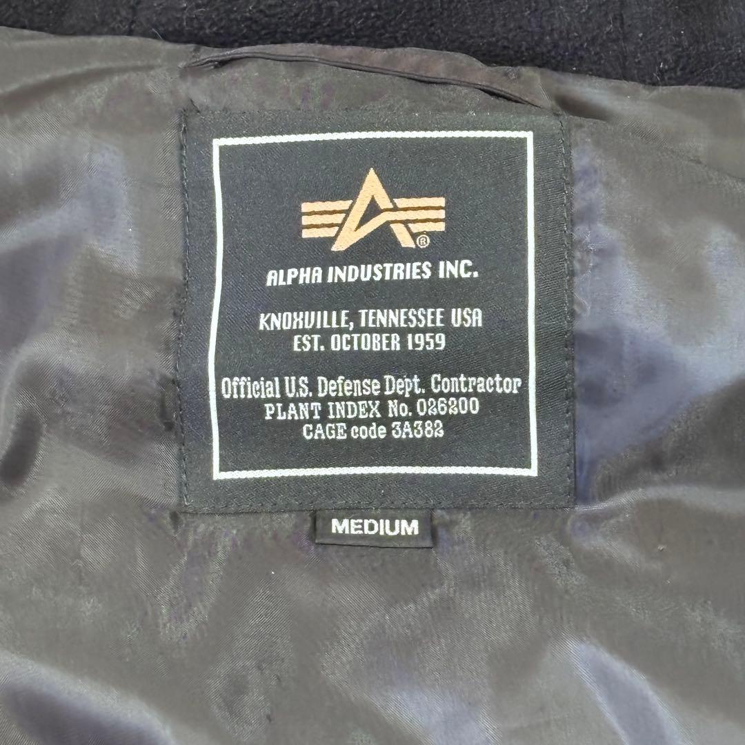 【超希少 非売品】 アルファインダストリーズ ★ N-3Bフライトジャケット M