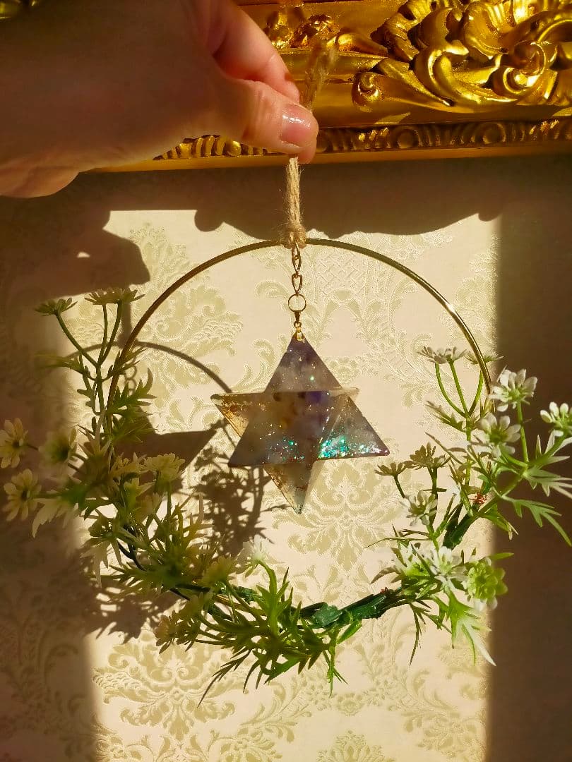 特大　オルゴナイト　マカバスター　インテリア　浄化　電磁波カット　開運引き寄せ