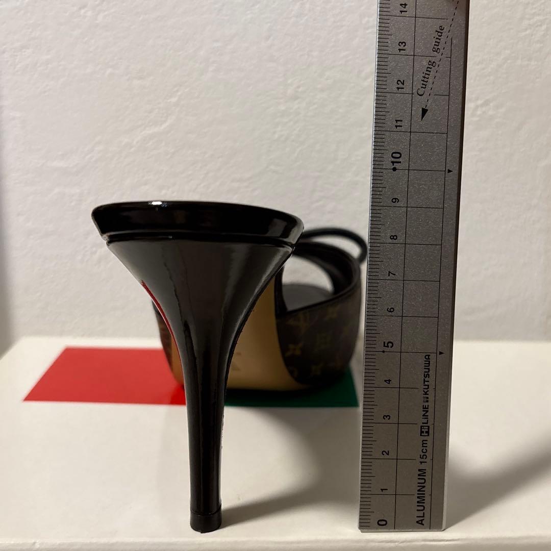 【Louis Vuitton】ブラウン ミュール 38サイズ