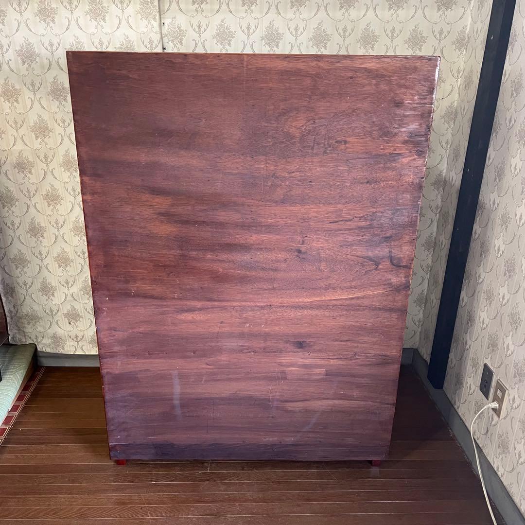 【アンティーク】木製 パタパタ下駄箱 靴箱 シューズボックス 収納棚 古民家